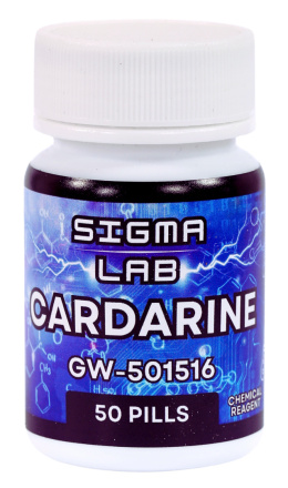 CARDARINE SIGMA LAB GW-501516 50 TABS x 10 MG